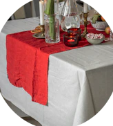 Weihnachtstischdecken
